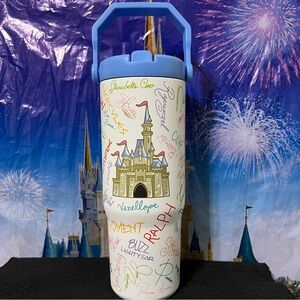 Disney Character Signatures Tumbler 2026 NWT